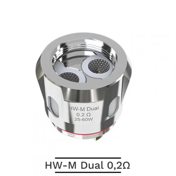 Eleaf HW-M Dual Mesh Coil - 0,2 ohm - 5 pcs. (0.15 ohm)