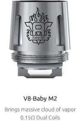 SMOK TFV8 Baby M2 Coil - 5 pcs. (0,15 ohm)