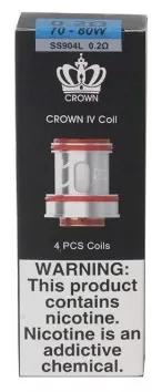 Uwell Crown IV Coil - 4 pcs (0,2 Ohm)