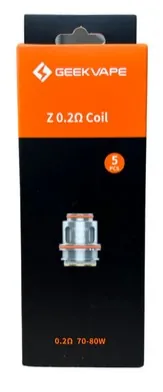 GEEKVAPE Z REPLACEMENT COILS (5 PACK) (0,2 Ohm)