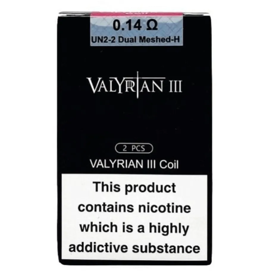 Uwell Valyrian 3 Dual Mesh Coils (2pcs) (0.14 ohm)