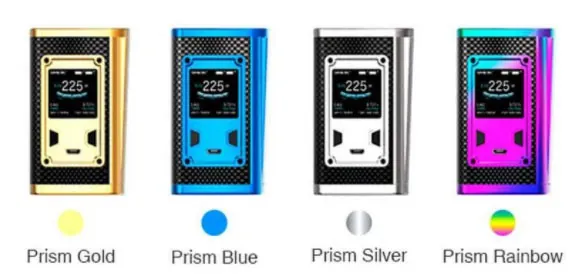 SMOK Majesty 225W TC Box MOD Luxe Edition - Carbon (Blå)