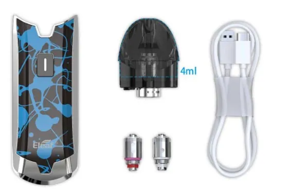 Eleaf 1100mAh Tance Max Pod Kit 4ml. (Blå)