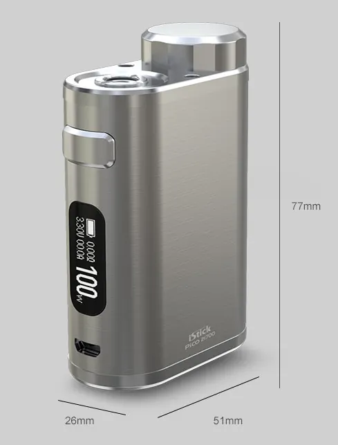 Eleaf iStick Pico 21700 100W TC BOX MOD (Lilla / Rosa)