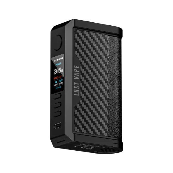 Lost Vape Centaurus Q200 Box Mod (Svart karbonfiber)