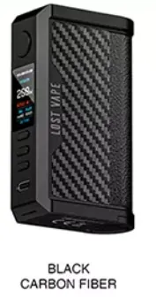Lost Vape Centaurus Q200 Box Mod (Svart karbonfiber)