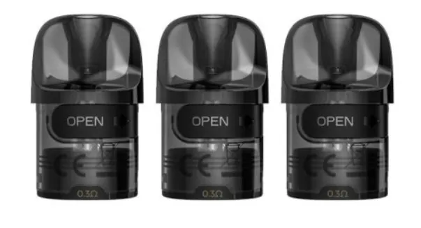 Lost Vape E Plus Replacement Pods 2ml. - 3 pcs. (0.3 ohm)
