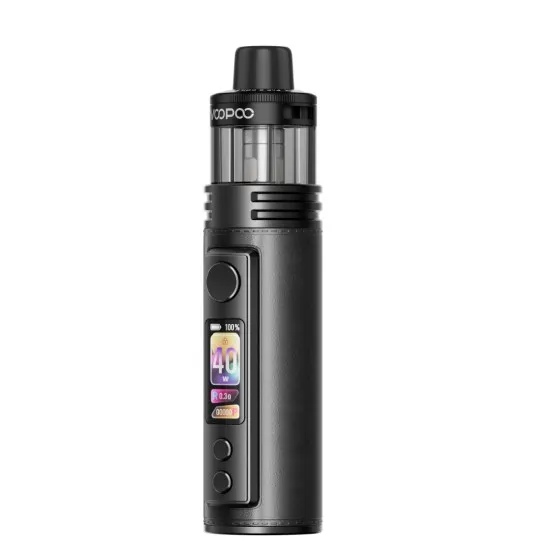 VooPoo Drag H40 Pro Kit (Spray Schwarz)