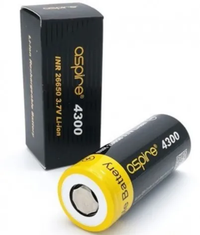 Aspire INR 26650 4300 mah Batteri