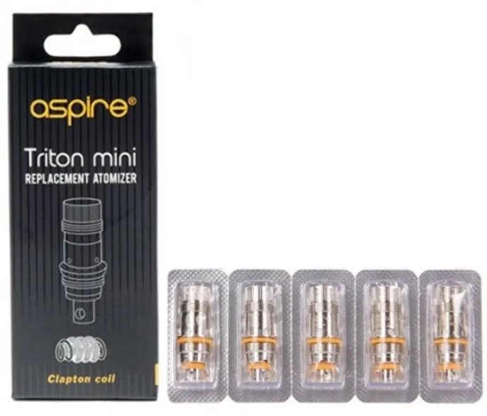 Aspire Triton Mini  Atomiser clapton coil (x5)