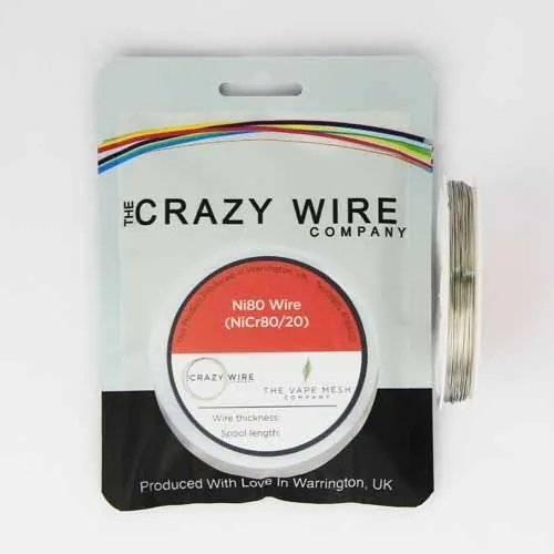 Crazy Wire - NI80 Wire - 50m