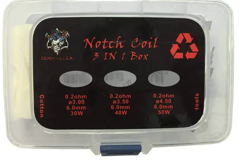 Demon Killer Notch Coils set with tool