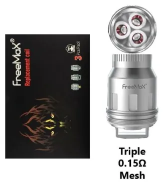 [565] Freemax Kanthal Triple Mesh Coil - 3 pcs.