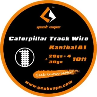 [746] Geekvape Caterpillar Track Wire Kanthal A1 - 10ft.