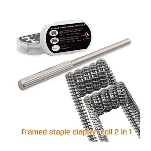 [748] Geekvape Framed Staple Clapton Coil 2 in 1 - 8pcs.
