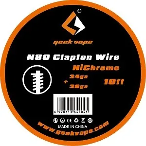 [751] Geekvape N80 Clapton Wire (24ga 36ga) - 10ft