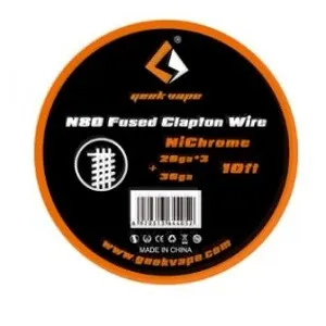 Geekvape N80 Fused Clapton Wire - 10ft.