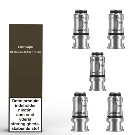 Lost Vape UB Coils 0.8ohm (5pcs)