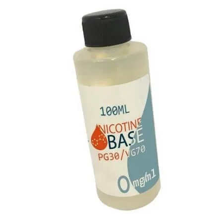 [3998] Nicotine Base - PG30/VG70, 0mg / 100 ml