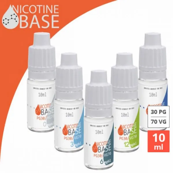 [4090] Nicotine Base - PG30/VG70, 0mg/10 ml