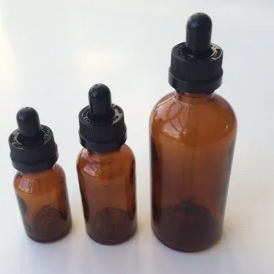 Round Glass Bottle - 15 ml.