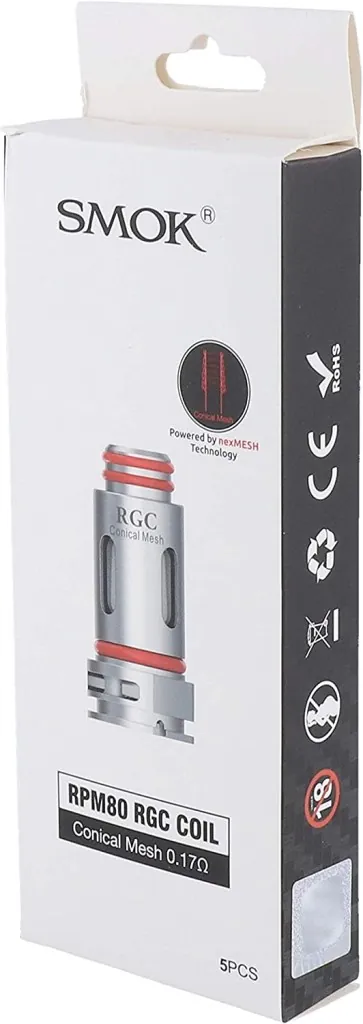 [6099] Smok RPM80 RGC 0.17ohm Conical Mesh Coil - 5pcs
