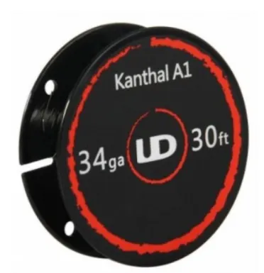 UD Kanthal A1 34GA wire 30ft.