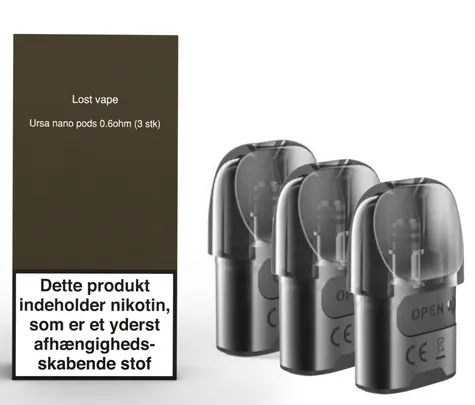 Ursa Nano Pods 0,6ohm (3 pcs)