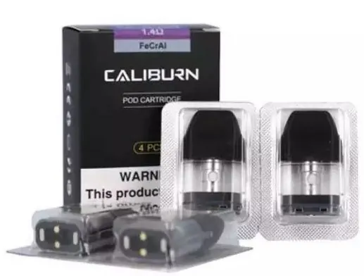 Uwell Caliburn Pod Cartridge 1.4Ohm (4 Pcs)