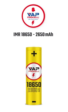VAP Procell 18650 - 2650mah Battery