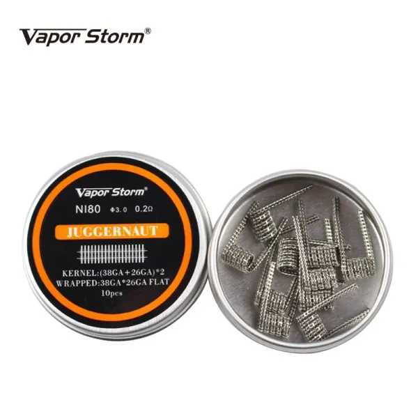 Vapor Storm Juggernaut Coils - 10 pcs