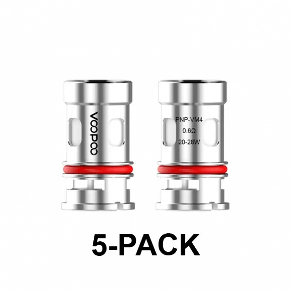 [660] VooPoo PnP VM4 0.6O Mesh 20-28W Coils - 5 pcs.