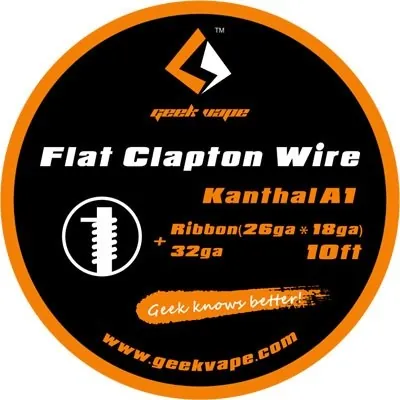 Geekvape Flat Clapton Wire - Kanthal A1 - 10ft.